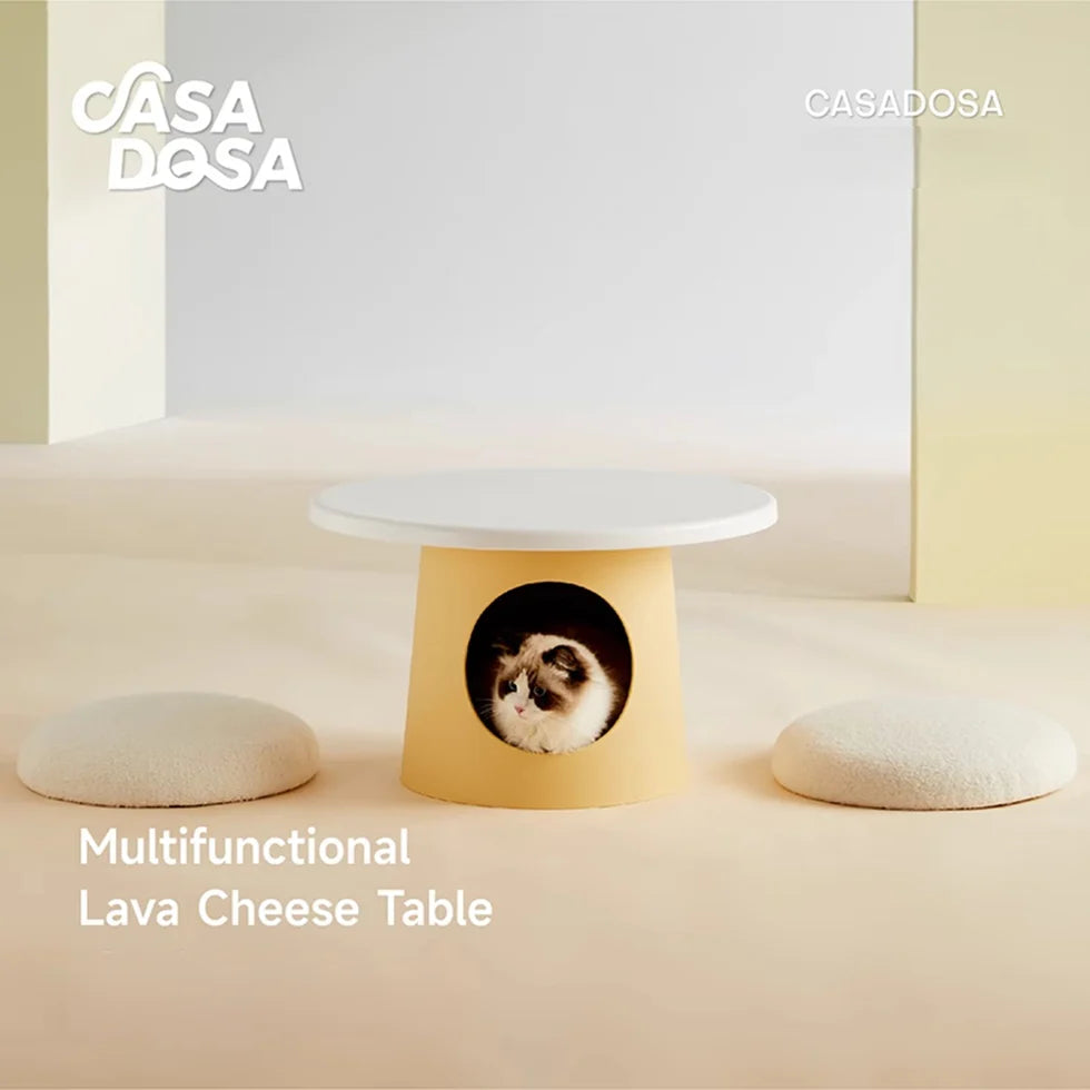 Pet-Friendly Multifunctional Side Table Cat Tree Furniture