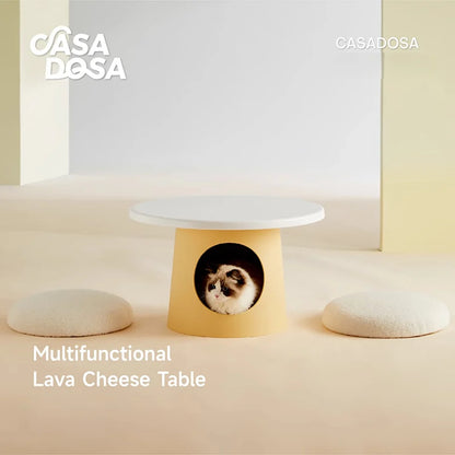 Pet-Friendly Multifunctional Side Table Cat Tree Furniture