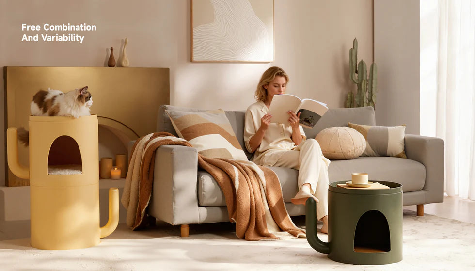 Cactus Shaped Multifunctional Side Table