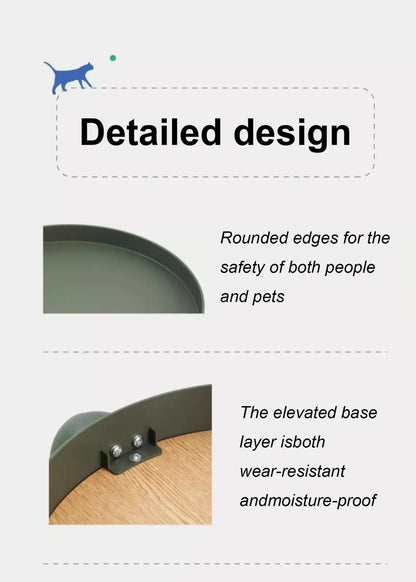 Multi-Functional Pet Cabin Side Table | Bar Stool Cat House 68cm