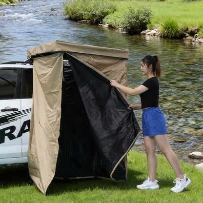 Car Side Shower Tent – Outdoor Camping Car-Mounted Shower Tent, Outdoor Mobile Toilet, Side Tent Privacy Shelter