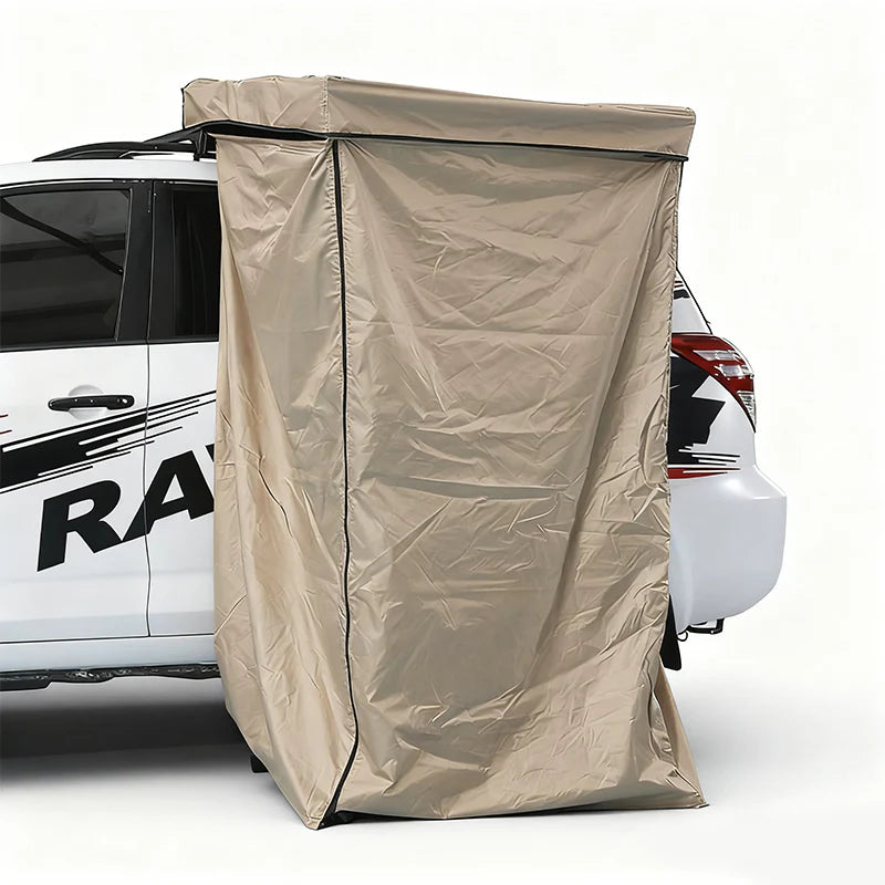 Car Side Shower Tent – Outdoor Camping Car-Mounted Shower Tent, Outdoor Mobile Toilet, Side Tent Privacy Shelter