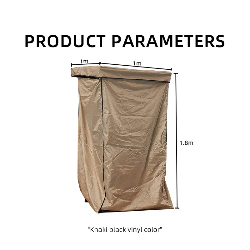 Car Side Shower Tent – Outdoor Camping Car-Mounted Shower Tent, Outdoor Mobile Toilet, Side Tent Privacy Shelter