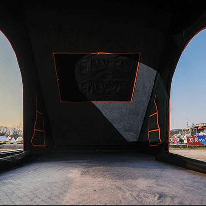 Hard Core Off-Road Wind Hard Shell Roof Tent – Rain Proof, Strong Wind Resistant, ABS Hard Shell Material, Quick Build Self-Driving Tent