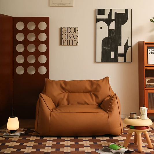 Pet-Friendly Sofa Lazy Sofa Pet-Proof Leatherette 120cm