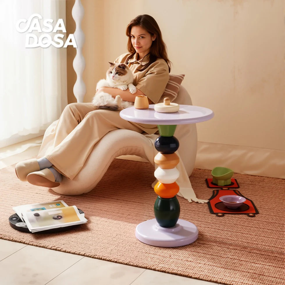 Sugar Heart Module Combination Table Side Table Coffee Table Pet-Friendly Furniture Cat Tree Cat-Scratchers