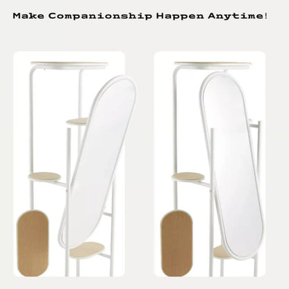 Dressing Mirror With Cat Tree Cat Scratching Board Pet-Friendly Furniture