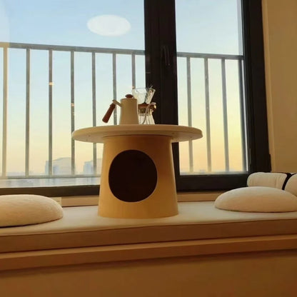 Pet-Friendly Multifunctional Side Table Cat Tree Furniture
