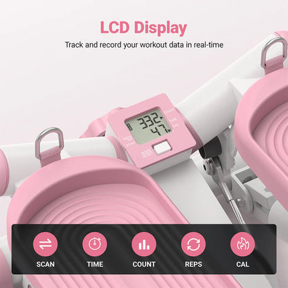 MERACH Mini Stepper Machine with Twist Motion | Compact Home Cardio & Core Trainer