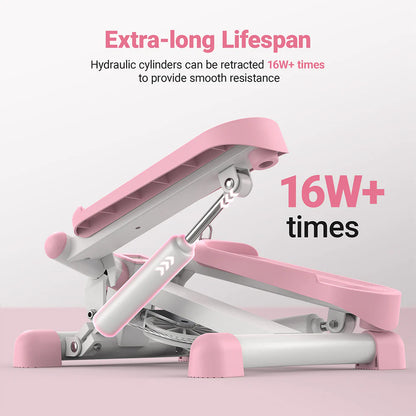 MERACH Mini Stepper Machine with Twist Motion | Compact Home Cardio & Core Trainer