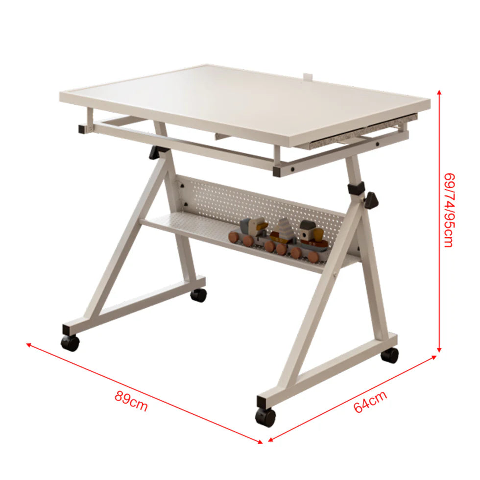 Urban Culture Homes 1500-Piece Jigsaw Puzzle Table with Metal Base & 4 Storage Trays | Adjustable Height & Angle