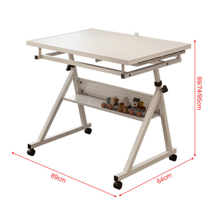 Urban Culture Homes 1500-Piece Jigsaw Puzzle Table with Metal Base & 4 Storage Trays | Adjustable Height & Angle