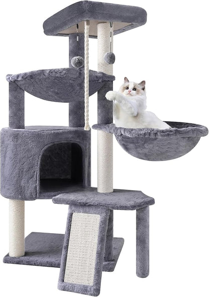 Cat Tree Tower with Scratching Posts | Multi-Level Activity Center