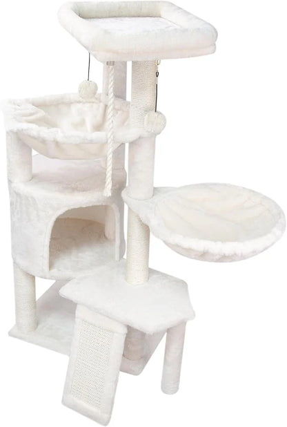 Cat Tree Tower with Scratching Posts | Multi-Level Activity Center