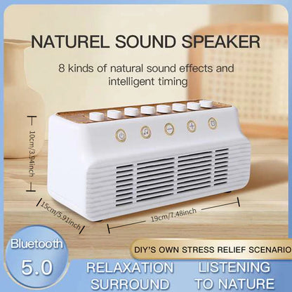 Urban Culture Homes Sleep Bluetooth Speaker Machine | 8 Music Box Timed Sleep Sounds for Better Rest