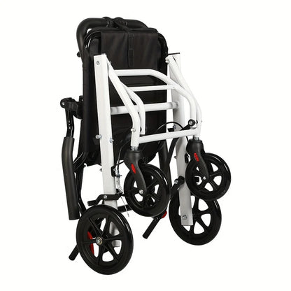Ultra Lightweight Travel Wheelchair – Foldable, Portable Design with Ergonomic Support