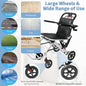 Ultra Lightweight Travel Wheelchair – Foldable, Portable Design with Ergonomic Support