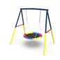 Urban Culture Homes Flying Saucer Swing Set | Heavy-Duty A-Frame Metal Swing Stand with Rust-Resistant Finish