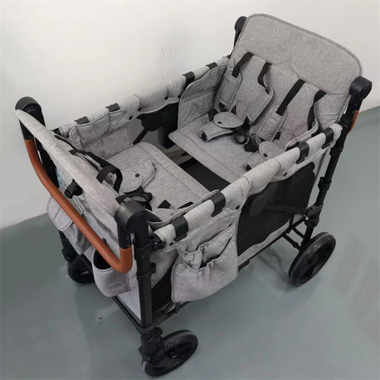 Urban Culture Homes Collapsible 4-Wheel Off-Road Camping Cart | Family Trips Outdoor Utility Cart