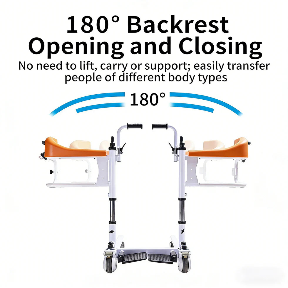 Multi-Functional Patient Transfer Device for Elderly – Adjustable Bed with Ergonomic Support