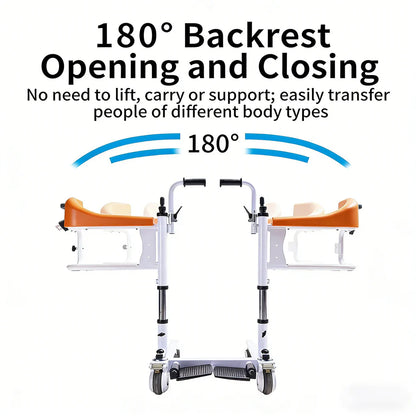 Multi-Functional Patient Transfer Device for Elderly – Adjustable Bed with Ergonomic Support