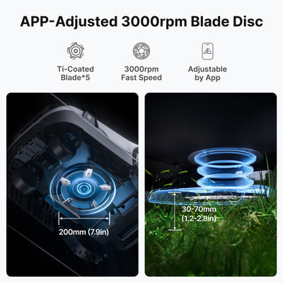 Genie Series Robotic Lawn Mower – Advanced RTK & AI Vision System