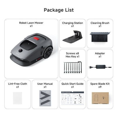 MOVA Autonomous Lawn Mower – Wire-Free 3D LiDAR Navigation