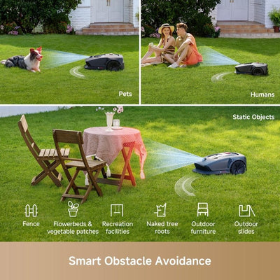 MOVA Autonomous Lawn Mower – Wire-Free 3D LiDAR Navigation