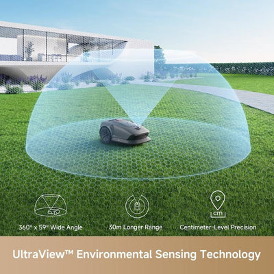 MOVA Autonomous Lawn Mower – Wire-Free 3D LiDAR Navigation