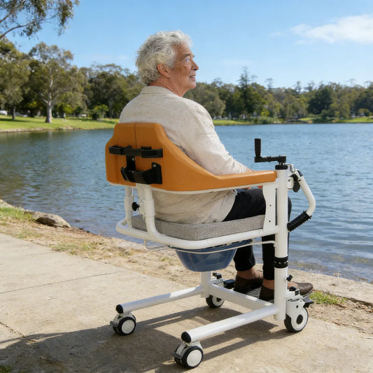 Multi-Functional Patient Transfer Device for Elderly – Adjustable Bed with Ergonomic Support