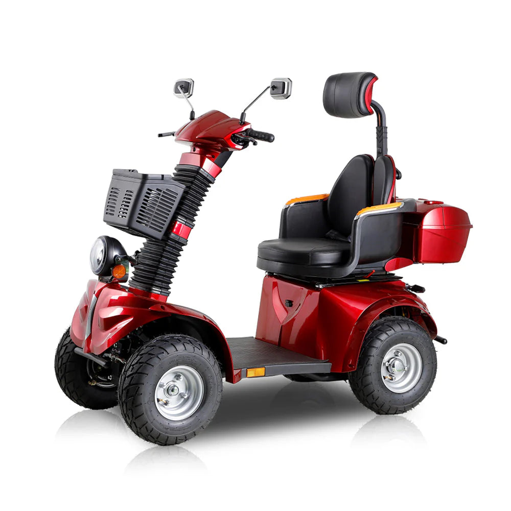 Adjustable Electric Mobility Scooter — 1000W 60V, 220kg Capacity