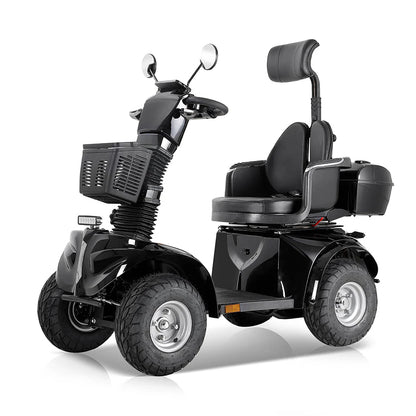 Foldable Electric Mobility Scooter — 1000W 60V, 220kg Capacity-DJD2D