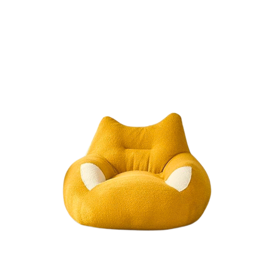 Luna Cat Ear Plush Lounge Chair