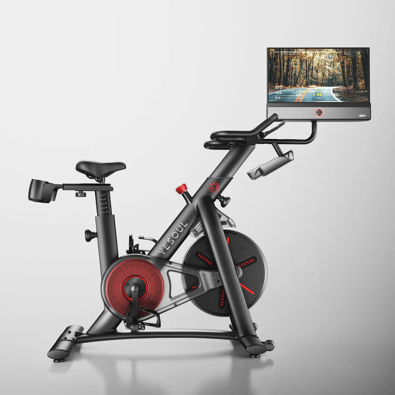 Smart Exercise Bike with 21.5” FHD Screen, Quad Speakers & Magnetic Resistance