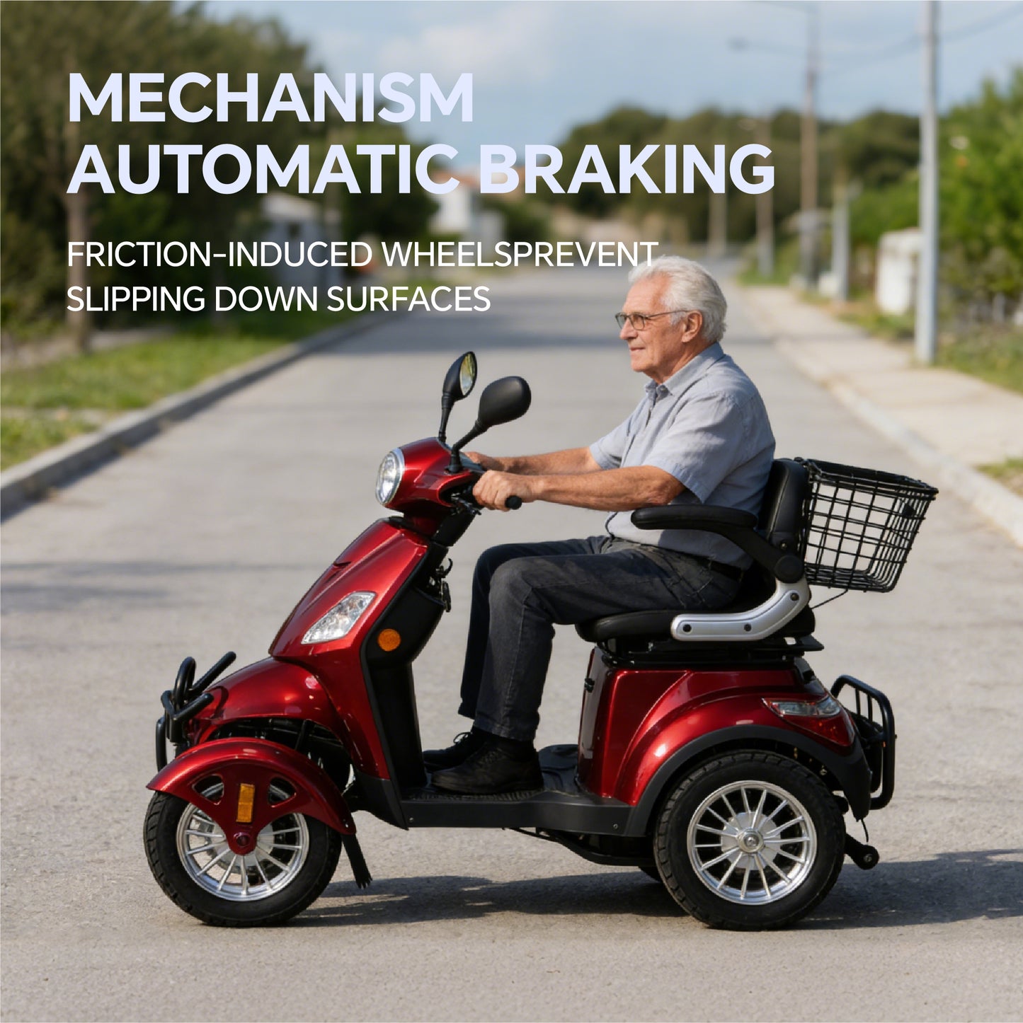 500W Mobility Scooter 60V 20A -escooter107