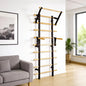 Beechwood Single/Double Horizontal Bars With Wall Bars | Home Gym Pull-Up Station