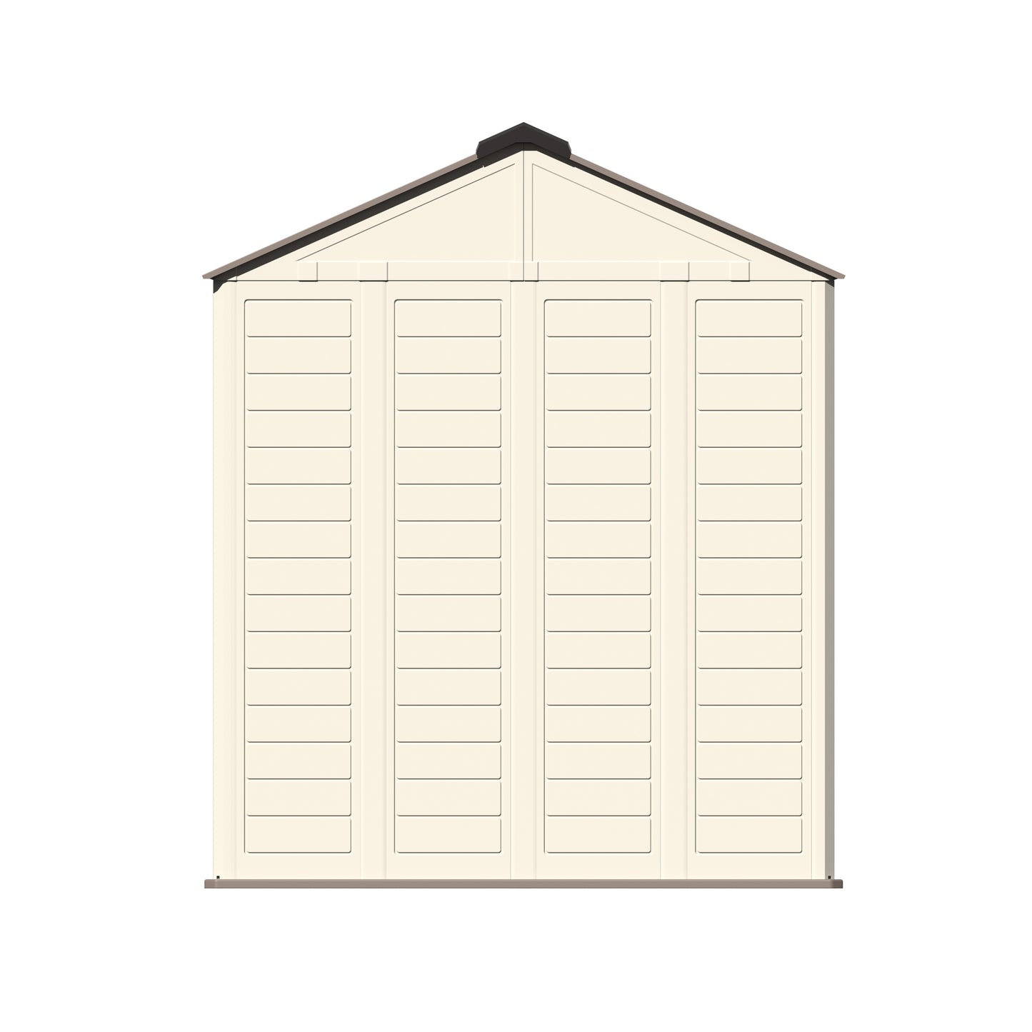 Gable Roof Storage Shed 7x7ft | Weather-Resistant Outdoor Garden Shed