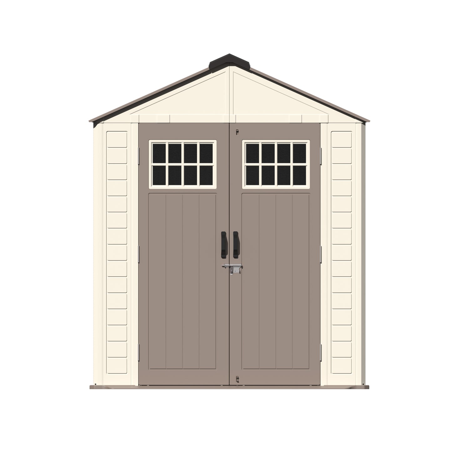 Gable Roof Storage Shed 7x7ft | Weather-Resistant Outdoor Garden Shed