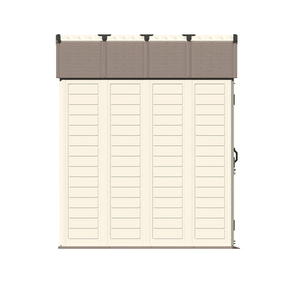 Gable Roof Storage Shed 7x7ft | Weather-Resistant Outdoor Garden Shed