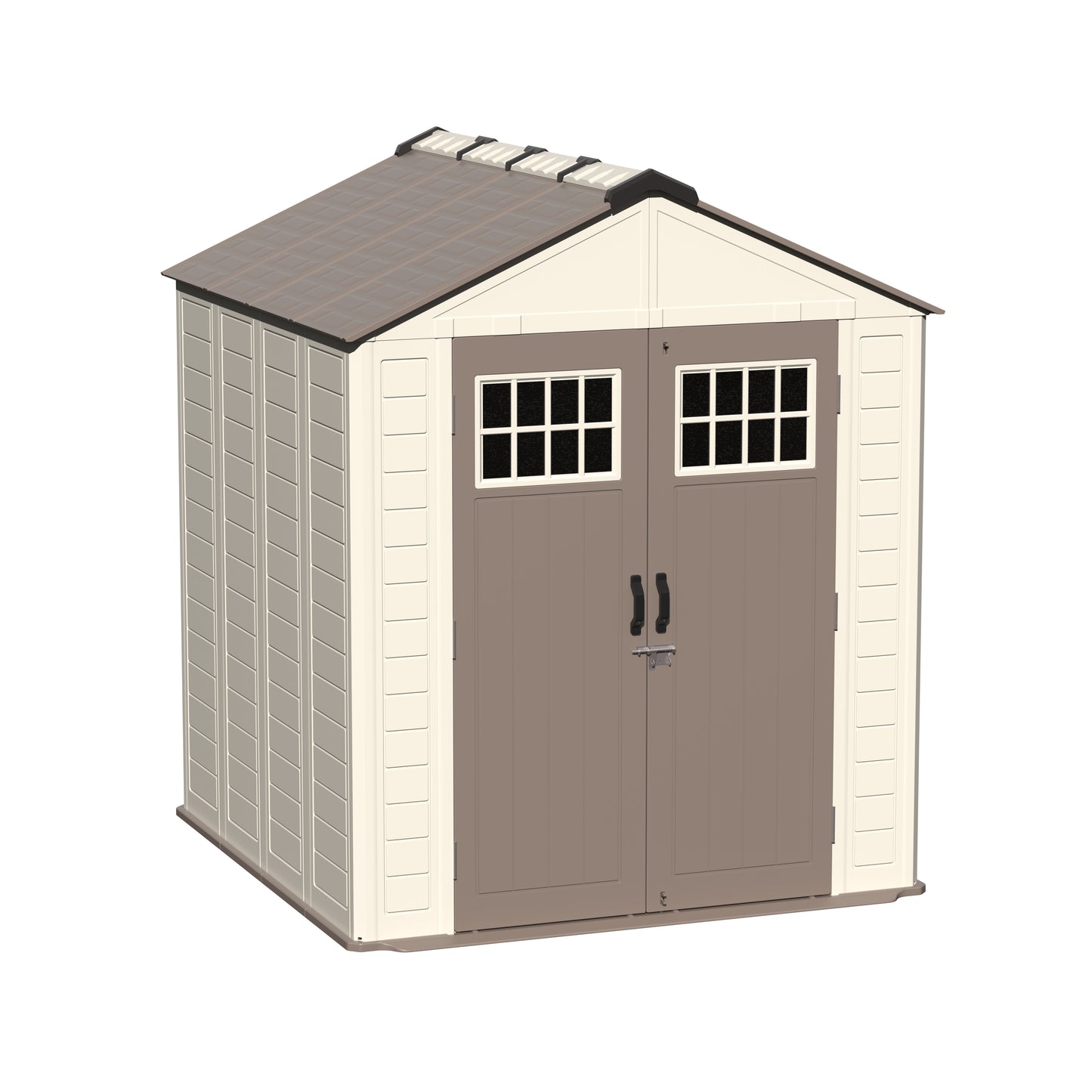 Gable Roof Storage Shed 7x7ft | Weather-Resistant Outdoor Garden Shed