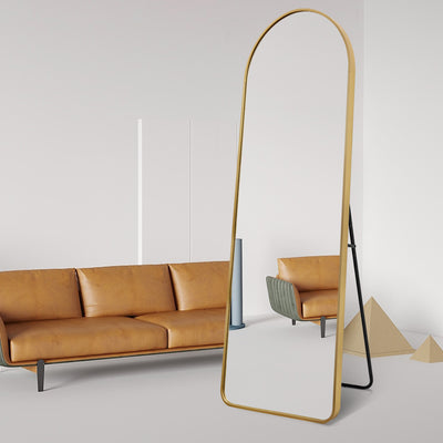 Black Arch Full-Length Mirror