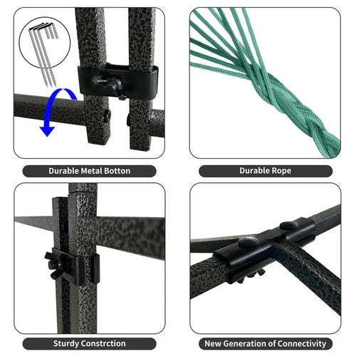 Walk-In Chicken Coop 393cm | Heavy Duty Poultry Run with Cover