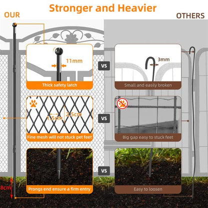 XXL Dog Whelping Pen 126cm | 8-Panel Metal Playpen with Waterproof Mat