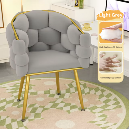 Celeste Velvet Accent Chair