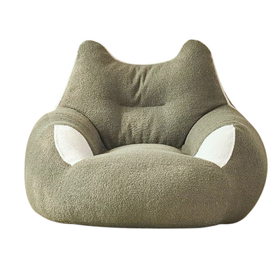 Luna Cat Ear Plush Lounge Chair