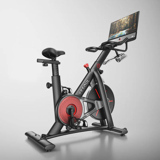 Smart Exercise Bike with 21.5” FHD Screen, Magnetic Resistance & App Connectivity