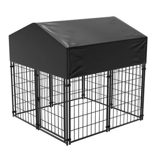 Extra Large Welded Wire Dog Kennel 126cm | Outdoor Heavy Duty Cage