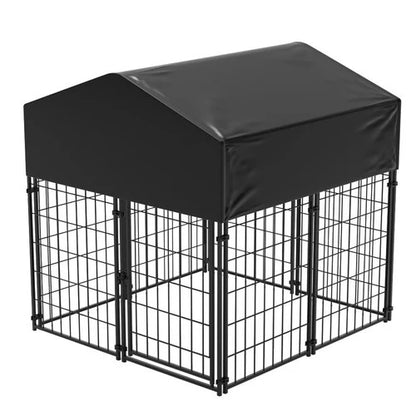 Extra Large Welded Wire Dog Kennel 126cm | Outdoor Heavy Duty Cage