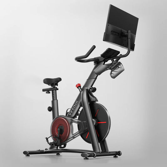 Smart Exercise Bike with 21.5” FHD Screen, Magnetic Resistance & App Connectivity