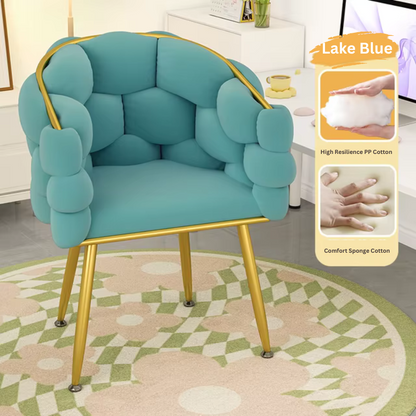 Celeste Velvet Accent Chair